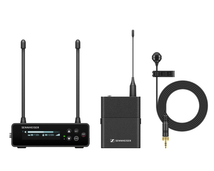 SENEWDPME418 - Sennheiser EW DP ME4 SET Portable Wireless Lapel Mic System (Y1 3) 1.8GHz Image 1