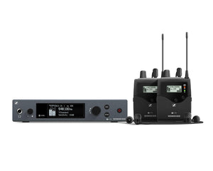 SENEWIEMD38 - Sennheiser EW IEM G4 GB DUAL In Ear Monitoring Syst Inc 2xIE4 Earphones CH38 Image 1