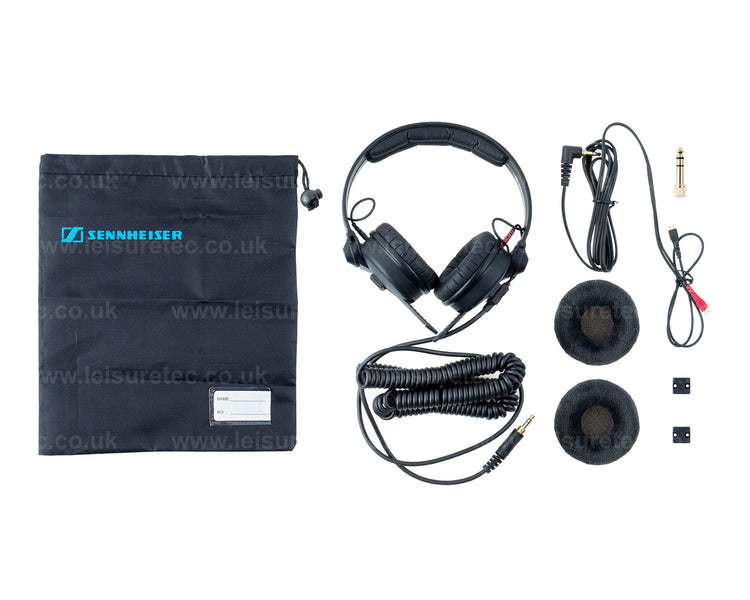 SENHD25P - Sennheiser HD25 PLUS Headphones Split Headband and Pouch and Extra Ear Pads Image 2