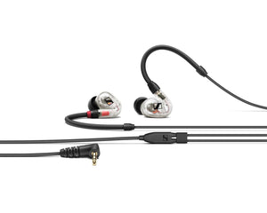 SENIE100PC - Sennheiser IE 100 PRO In Ear Monitoring Earphones (IEM) 1.3m Cable Clear Image 1