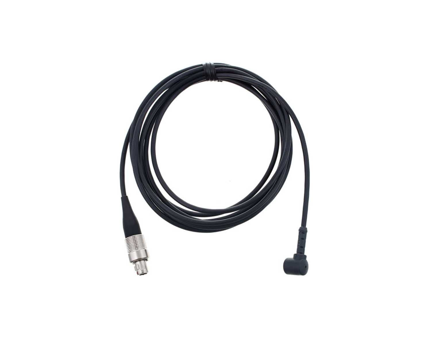 SENKA1004B - Sennheiser KA100 4 or B Right Angled Cable Miniature Tie Mic Black Image 1