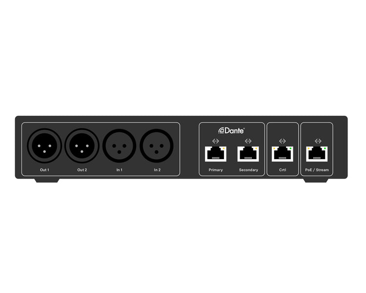 SENMCSTN - Sennheiser MobileConnect ConnectStation with 2 Dante Interfaces and PoE Image 3