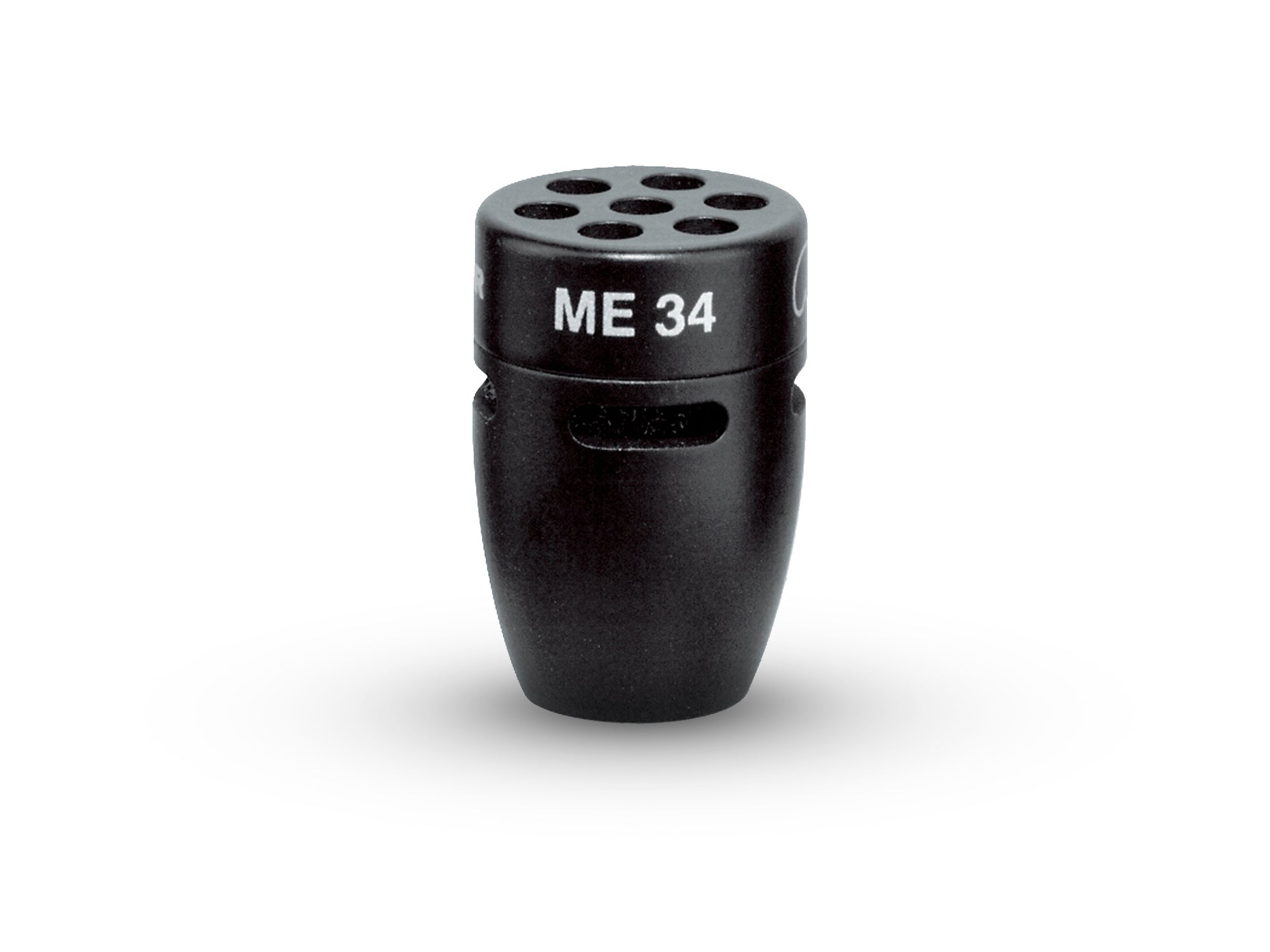 SENME34 - Sennheiser ME34 Miniature Mic Head Cardioid for MZH Gooseneck BLACK Image 1