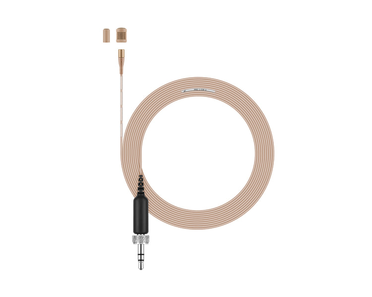 SENMKE1EW3 - Sennheiser MKE1 EW 3 3.3mmØ Omni Directional Lavalier Mic 3.5mm Jack Beige Image 1