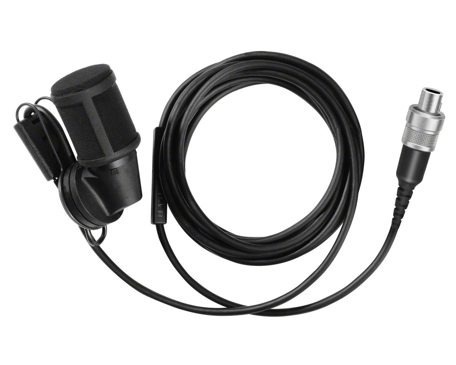 SENMKE404 - Sennheiser MKE 40 4 Clip on Cardioid Lavalier Mic 3 Pin SE Plug Black Image 1