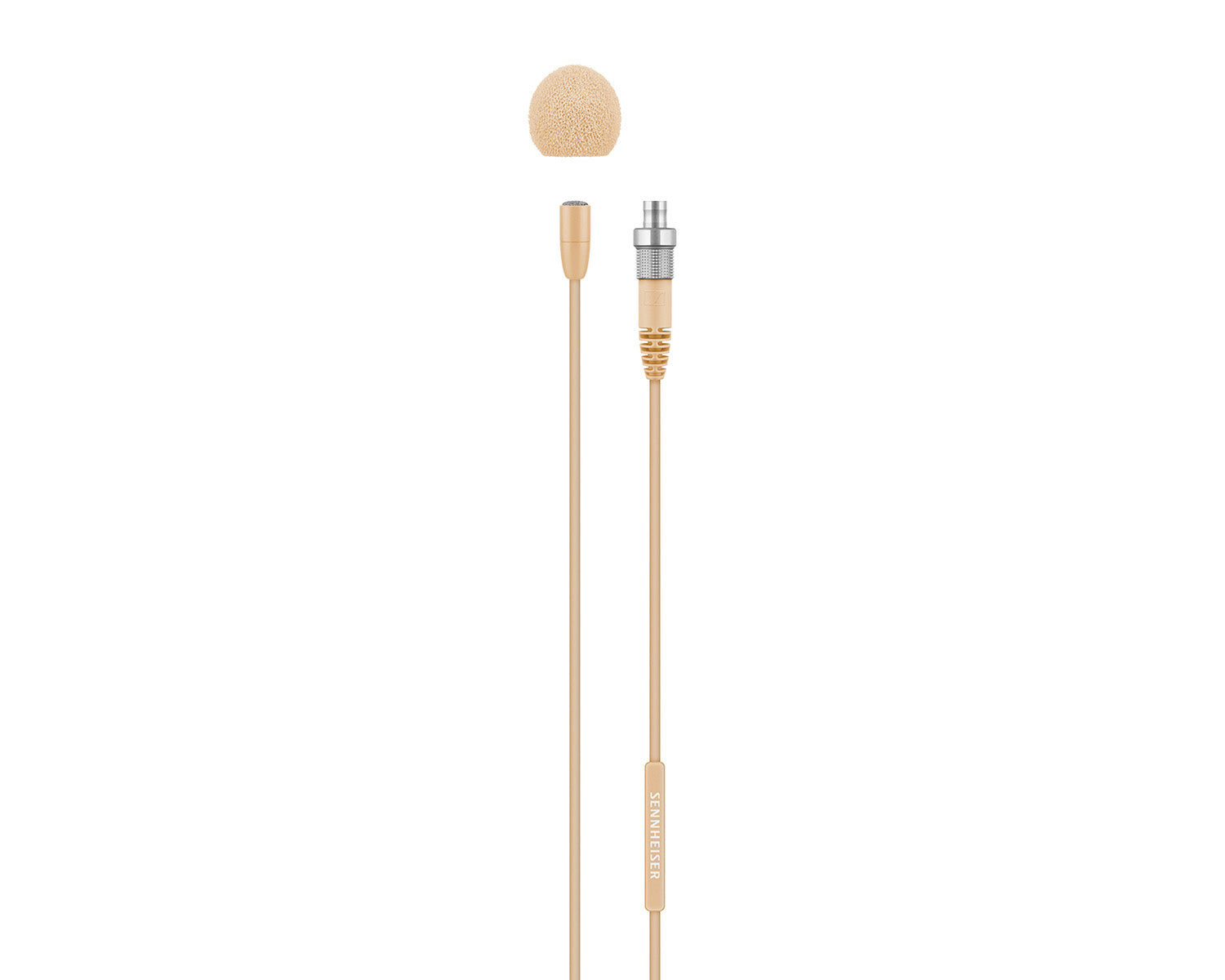 SENMKEEO3P - Sennheiser MKE Essential Omni Lavalier Mic with 3 Pin Screw Connector BEIGE Image 2