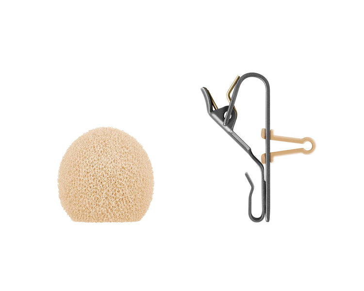 SENMKEEO3P - Sennheiser MKE Essential Omni Lavalier Mic with 3 Pin Screw Connector BEIGE Image 3