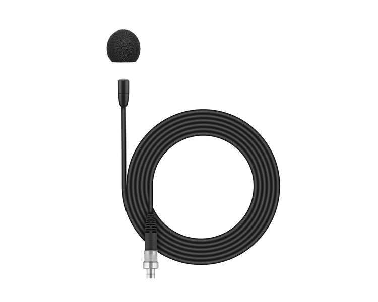 SENMKEEOB3P - Sennheiser MKE Essential Omni Lavalier Mic with 3 Pin Screw Connector BLACK Image 1