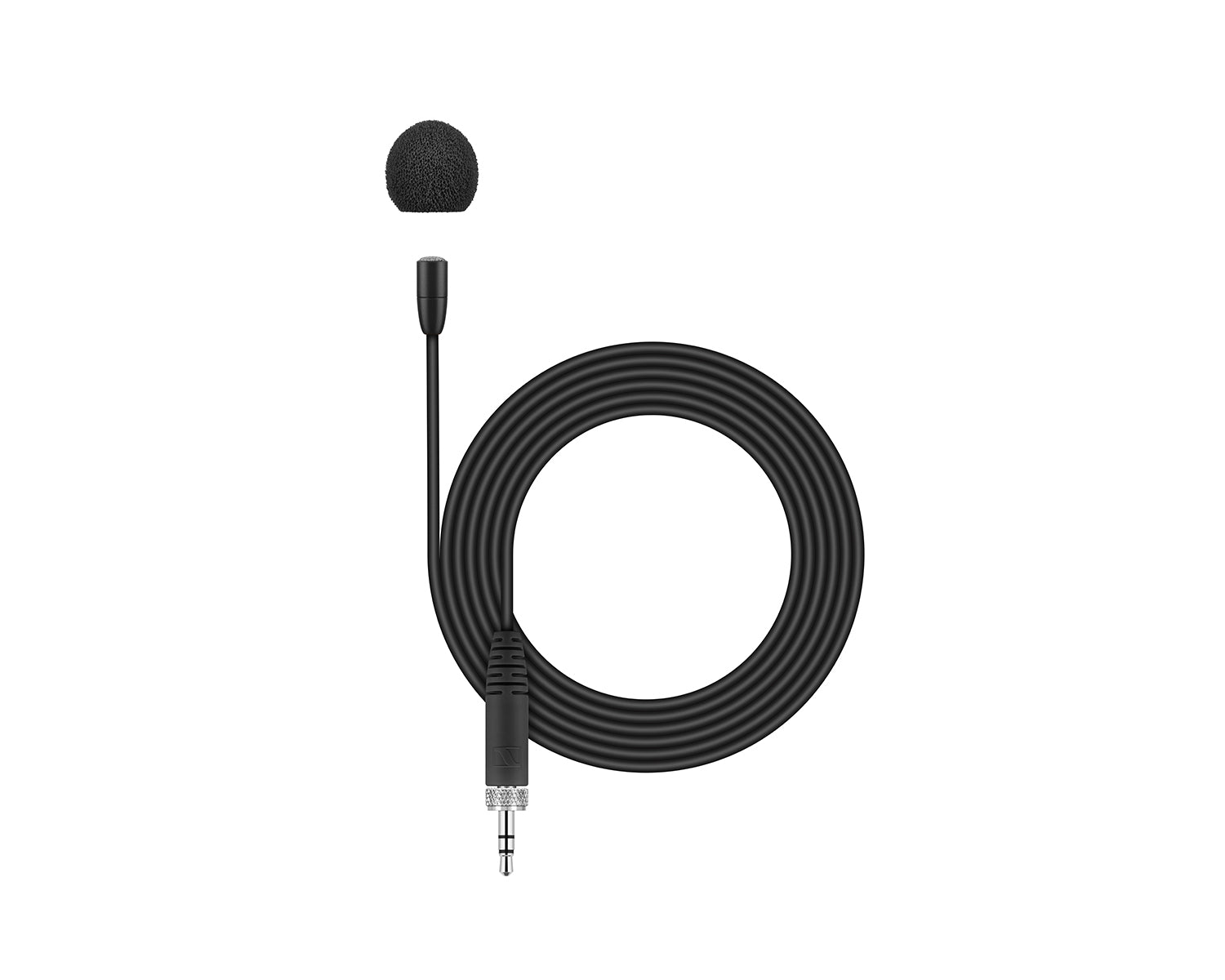 SENMKEEO - Sennheiser MKE Essential Omni Lavalier Mic 3.5mm with Jack BLACK Image 1