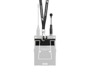 SENMKEMINI - Sennheiser MKE Mini Plug in Omni Lavalier Mic with Lanyard for Bodypack Image 4