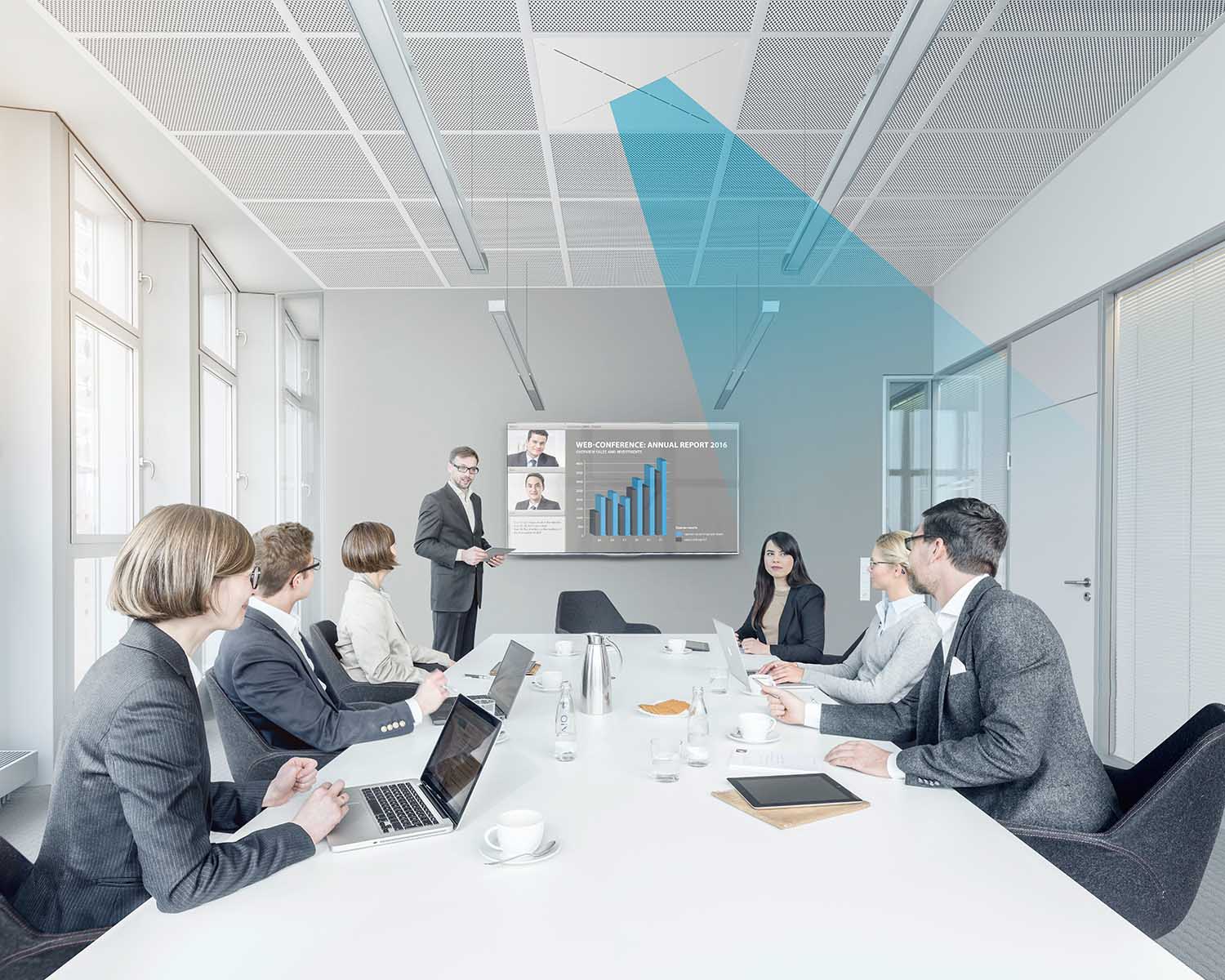 SENSLCMFB - Sennheiser SL CM FB Surface Mount Bracket for TeamConnect Ceiling 2 Mic Image 3