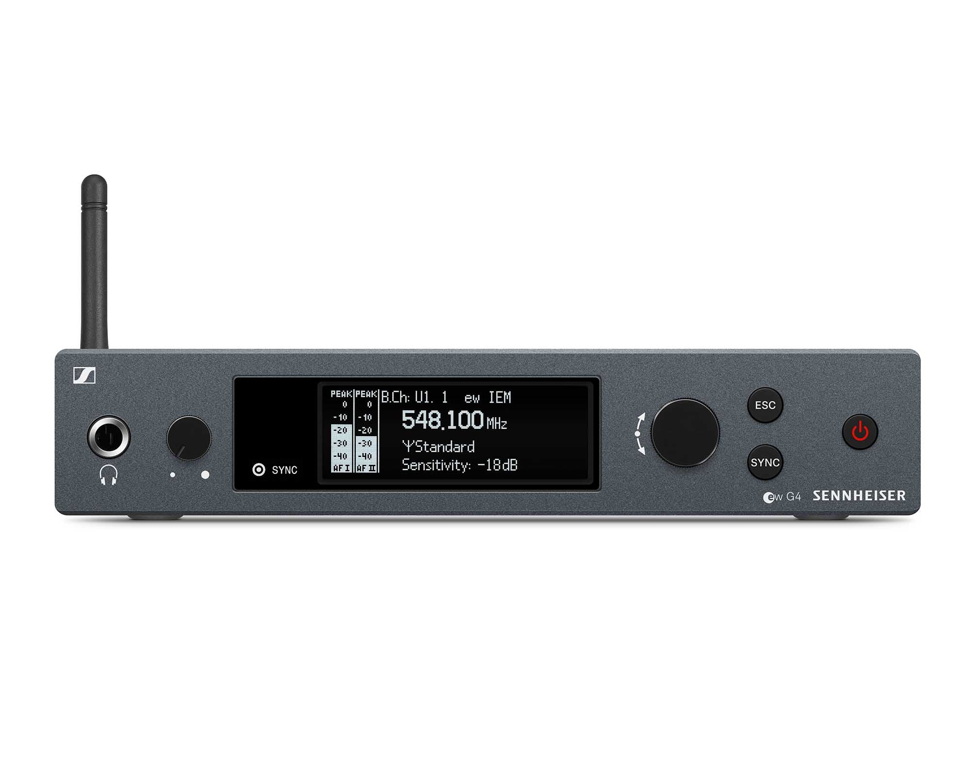 SENSRIEM38 - Sennheiser SRIEM G4 GB Rack Mount Transmitter for In Ear System CH38 Image 3