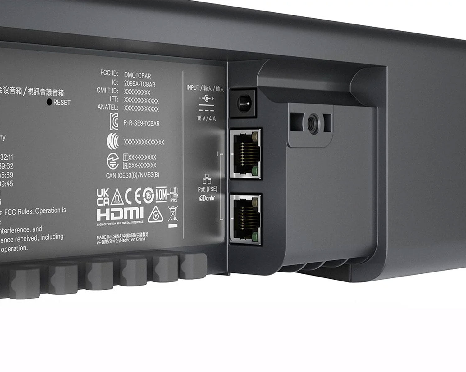 SENTCBM - Sennheiser TeamConnect Bar M 4K Conferencing Video Bar for Medium Rooms Image 6