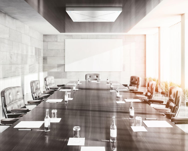 SENTCC2 - Sennheiser TeamConnect Ceiling 2 Beamforming Array Mic with PoE or Dante White Image 10