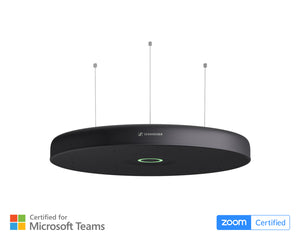 SENTCCMSB - Sennheiser TCC M S B TeamConnect Medium Hanging Ceiling Mic 40m Black Image 1