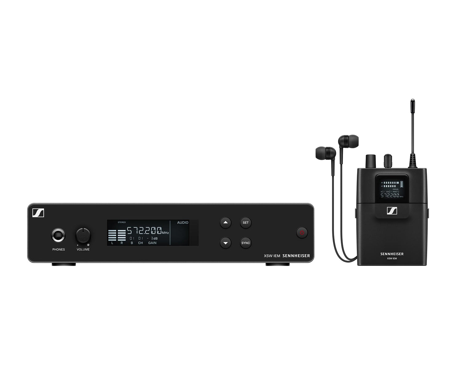 SENXSWIEMSE - Sennheiser XSW IEM In Ear Monitoring System 823.2 to 831.8 MHz (Band E) Inc IE4 Image 1