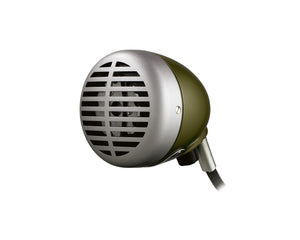 SHU520DX - Shure 520DX inchGreen Bulletinch Omnidirectional Dynamic Harmonica Mic Image 1