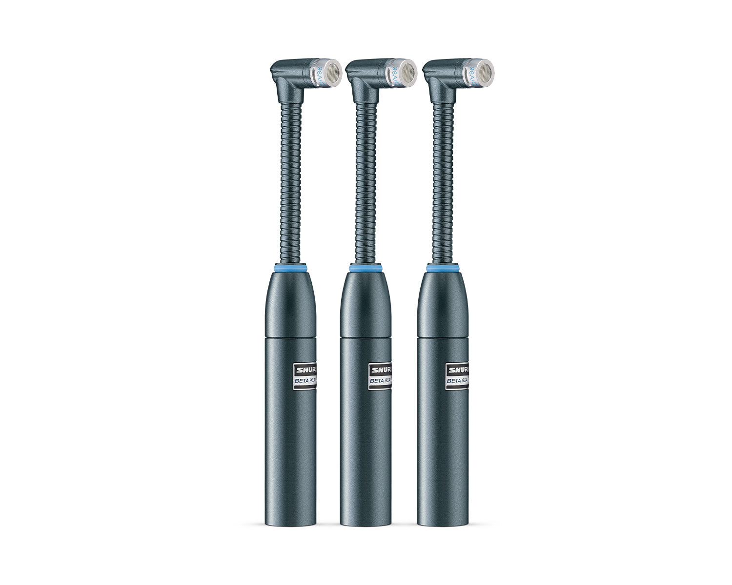 SHUBETA98AMPC3PK - Shure BETA 98AMP or C 3PK Cardioid Condenser Instrument Microphone 3 PACK Image 1