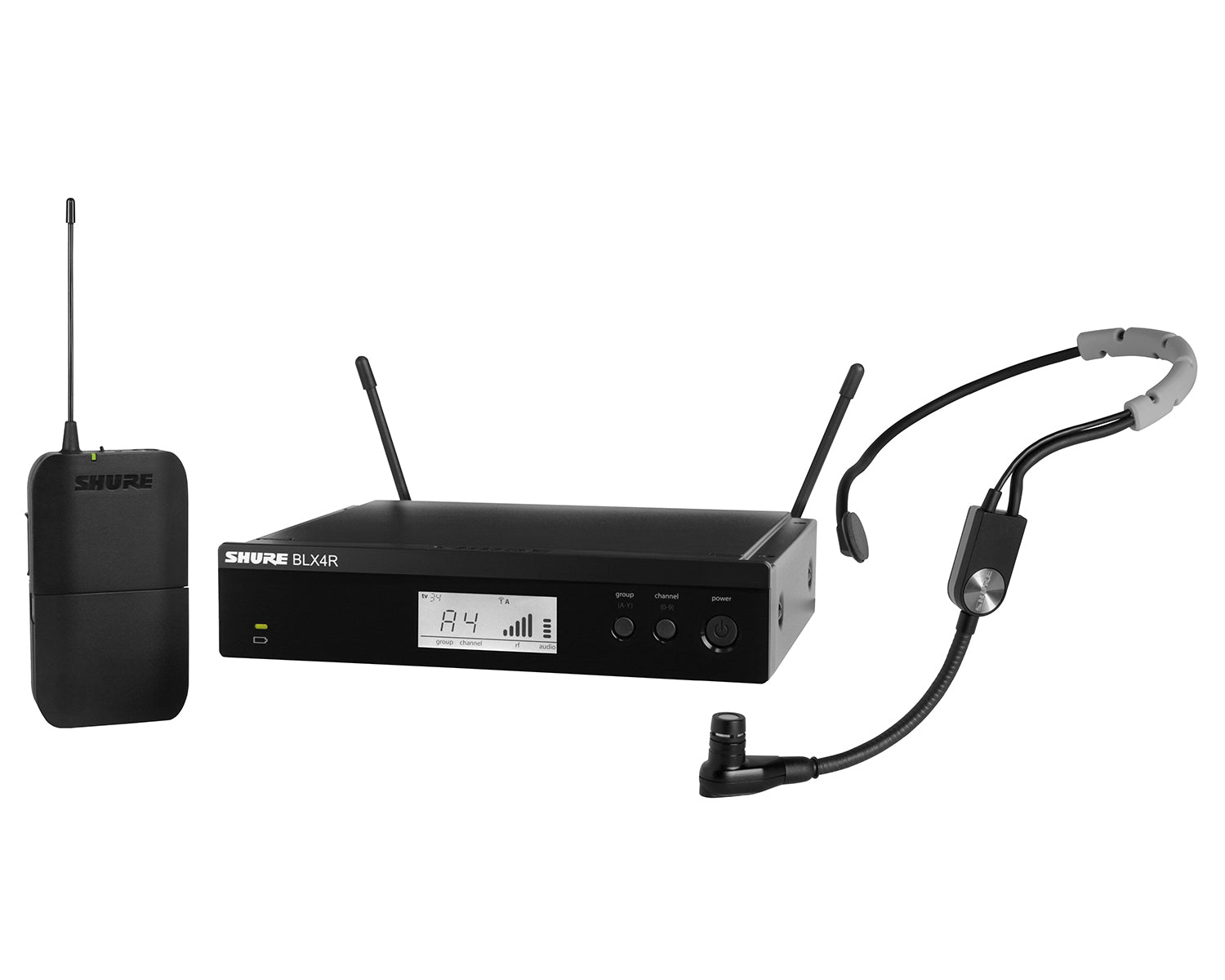 SHUBLX14RUKSM35K3E - Shure BLX14R or SM35 Wireless Rackmount Headset System BLX4R or SM35 K3E Image 1