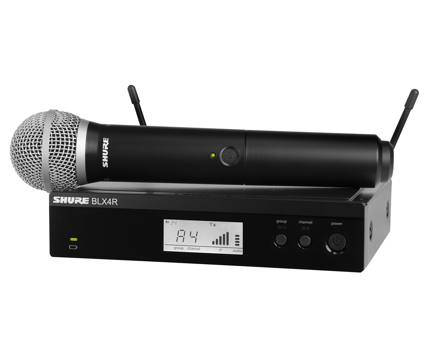SHUBLX24RUKPG58K3E - Shure BLX24R or PG58 Wireless Rackmount Handheld System BLX4R or PG58 K3E Image 1