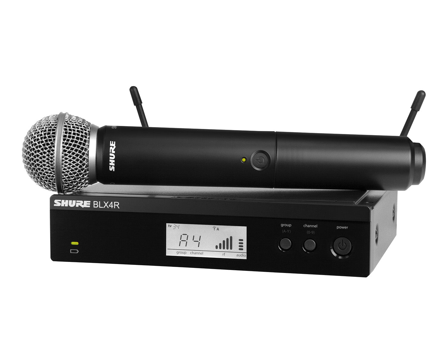 SHUBLX24RUKSM58K3E - Shure BLX24R or SM58 Wireless Rackmount Handheld System BLX4R or SM58 K3E Image 1
