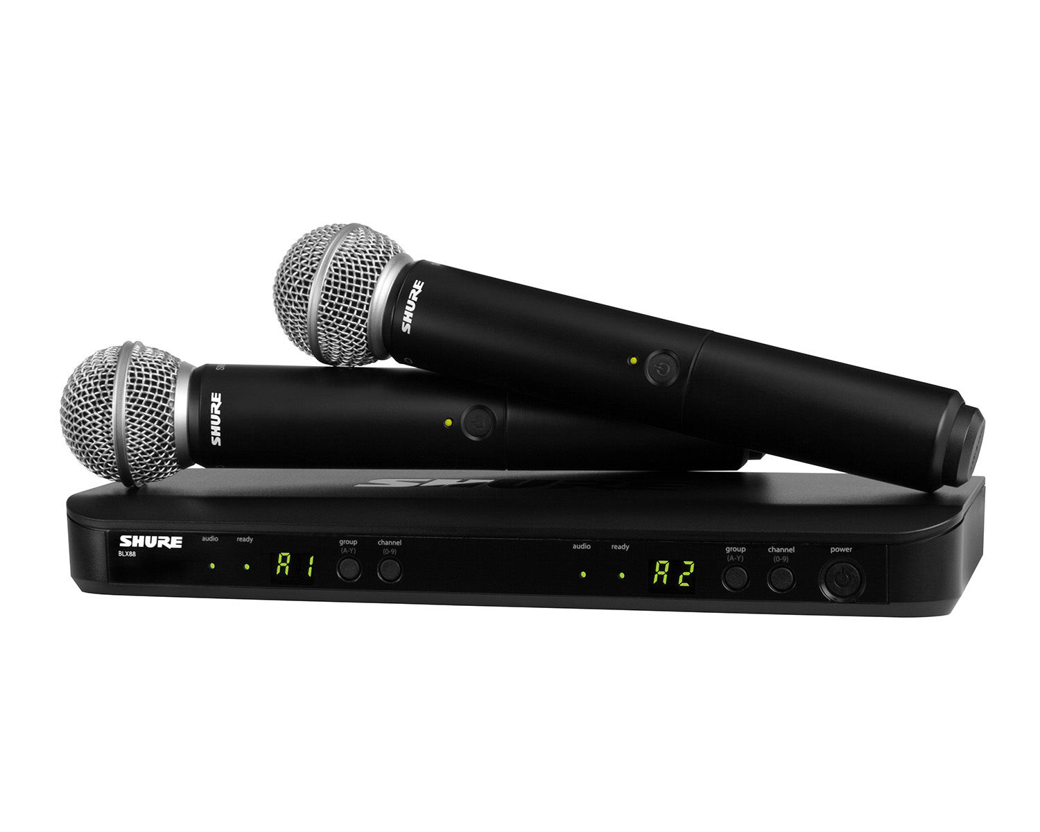 SHUBLX288UKSM58K3E - Shure BLX288 or SM58 Dual Wireless Handheld System BLX88 or 2xSM58 K3E Image 1