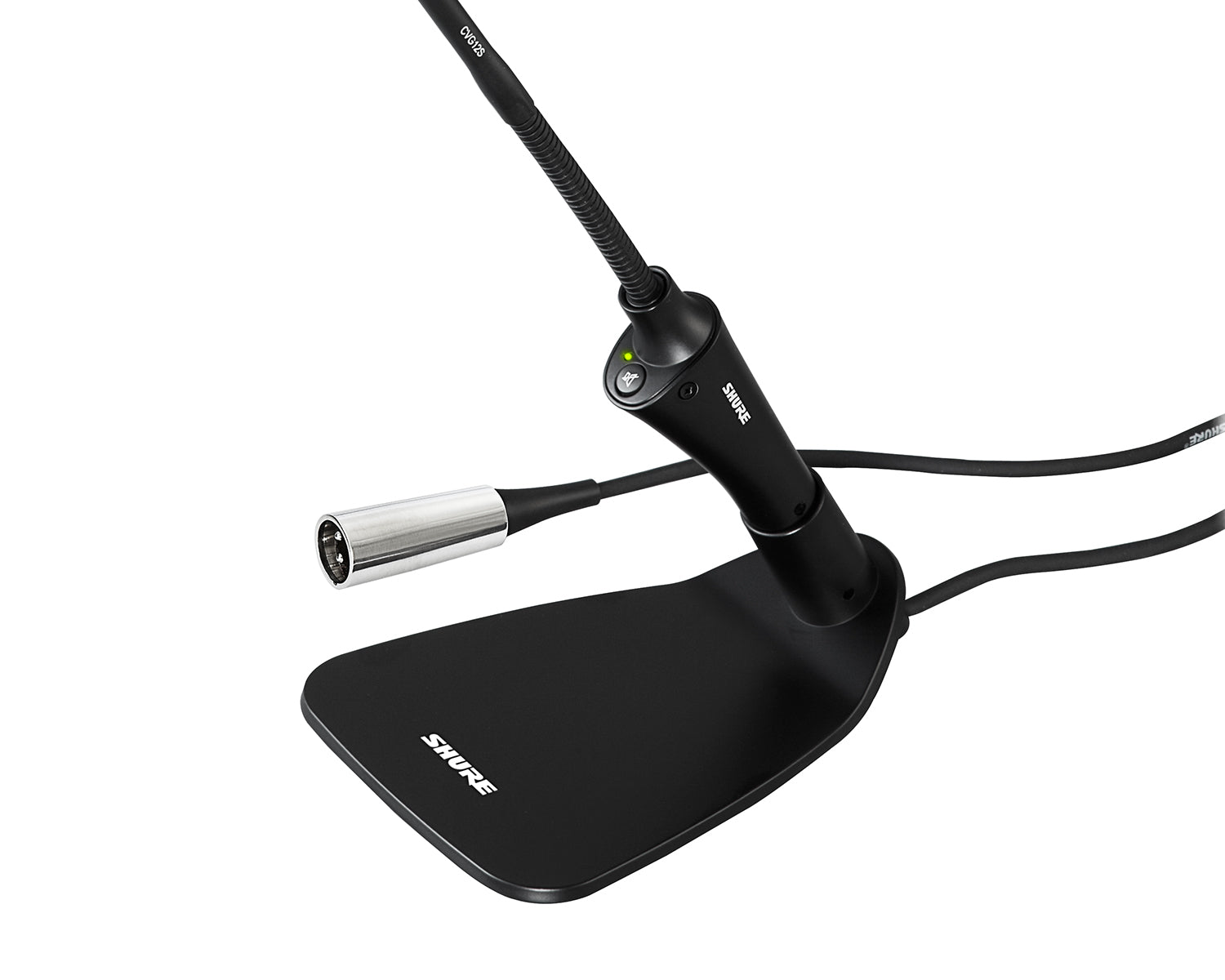 SHUCVG12DSBC - Shure CVG12DS B or C Cardioid Condenser 12inch Gooseneck Mic w or Base or Switch Image 2