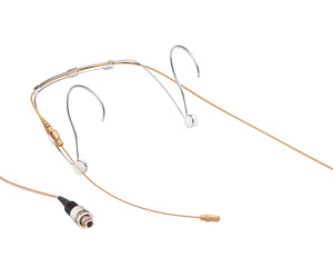 SHUDH5TOLM3 - Shure DH5T or O LM3 DuraPlex DH5 Omni Headworn Mic LEMO3 IP57 Tan Image 1