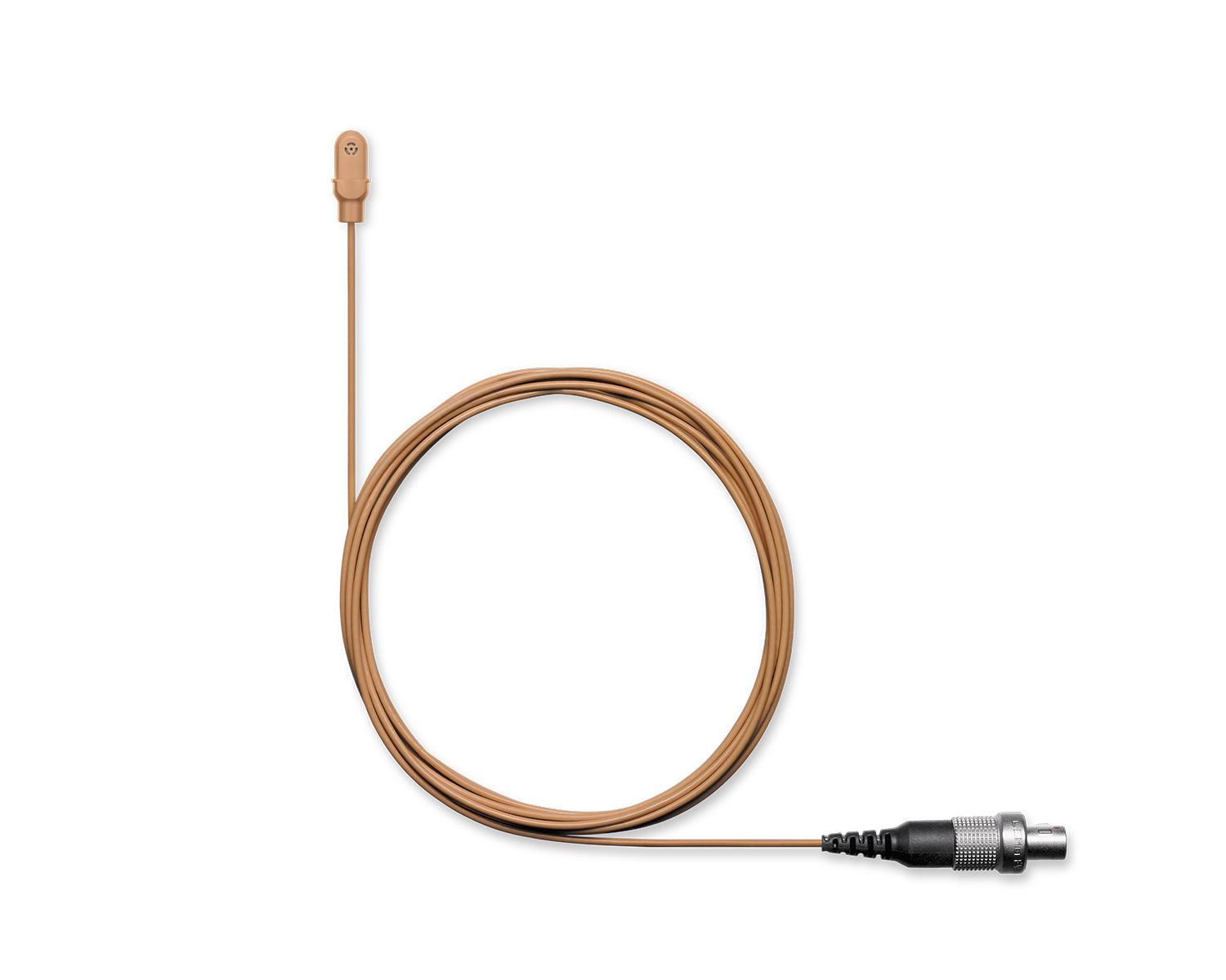 SHUDL4COLM3A - Shure DL4C or O LM3 A DuraPlex DL4 Omni Lavalier Mic LEMO3 IP57 Cocoa Image 1