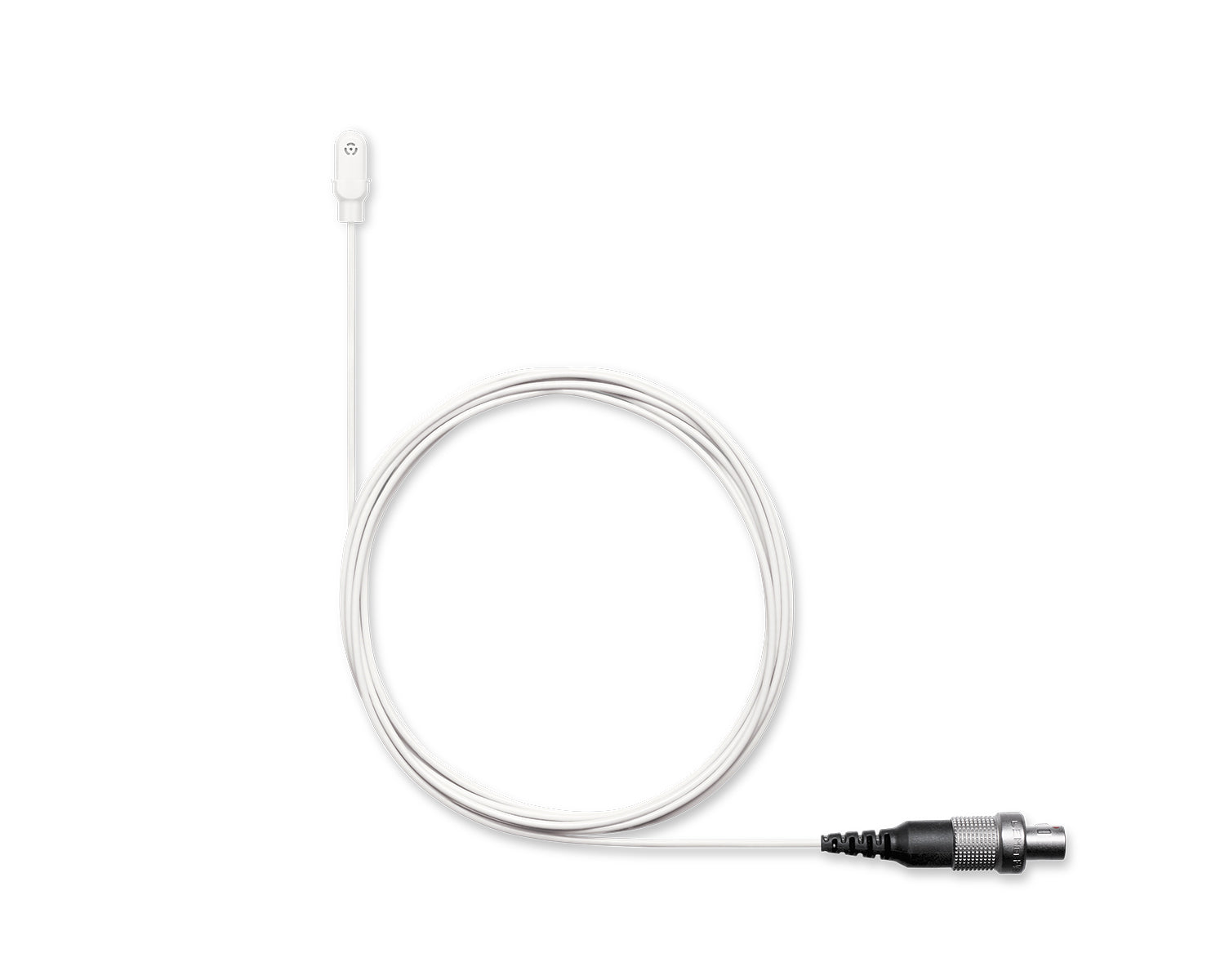 SHUDL4WOLM3A - Shure DL4W or O LM3 A DuraPlex DL4 Omni Lavalier Mic LEMO3 IP57 White Image 1