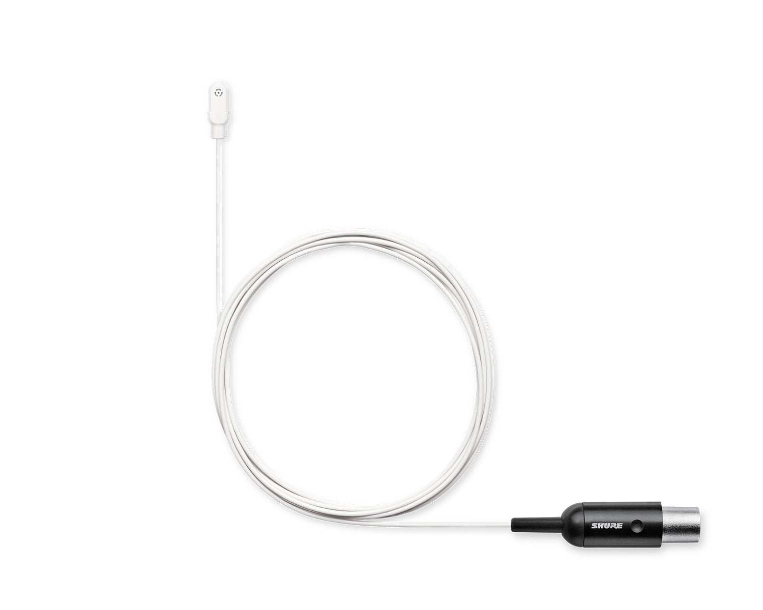 SHUDL4WOMTQGA - Shure DL4W or O MTQG A DuraPlex DL4 Omni Lavalier Mic MTQG IP57 White Image 1