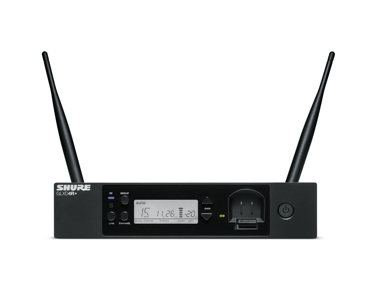 SHUGLXD4RUKZ4 - Shure GLXD4R and Digital Wireless Dual Band Half Rack Receiver Z4 Image 1