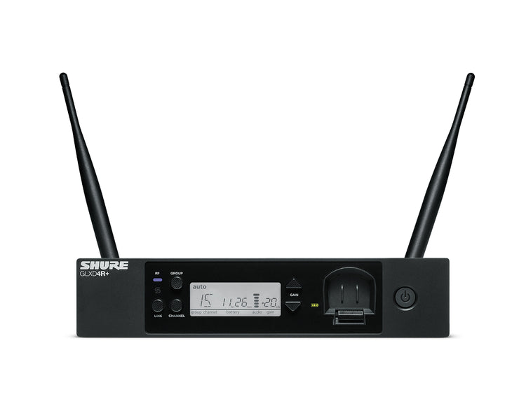 SHUGLXD4RUKZ4 - Shure GLXD4R and Digital Wireless Dual Band Half Rack Receiver Z4 Image 1