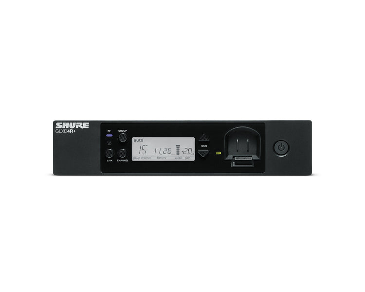 SHUGLXD4RUKZ4 - Shure GLXD4R and Digital Wireless Dual Band Half Rack Receiver Z4 Image 3