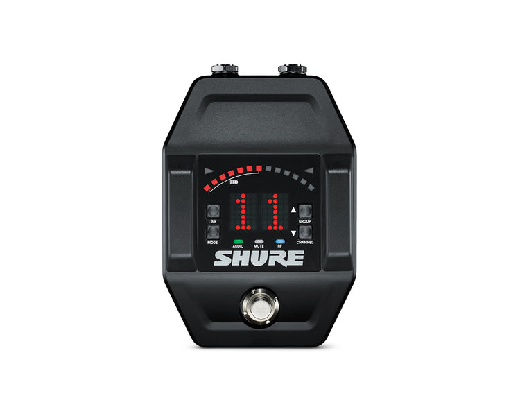 SHUGLXD6UKZ4 - Shure GLXD6 and Digital Wireless Dual Band Guitar Pedal Receiver Z4 Image 1