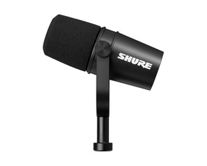 SHUMV7X - Shure MV7X Dynamic Podcast or Instrument Microphone Black Image 2