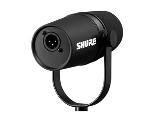 SHUMV7X - Shure MV7X Dynamic Podcast or Instrument Microphone Black Image 5