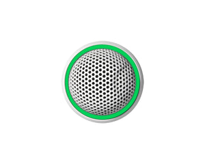 SHUMX395WCLED - Shure MX395W or C LED Microflex Cardioid Button Boundary Mic and LED White Image 1