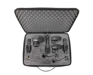 SHUPGADRUMKIT6 - Shure PGADRUMKIT6 PG Alta Drum Microphone Kit 6 PGA56 or PGA57 or PGA52 or PGA81 Image 1