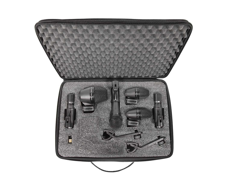 SHUPGADRUMKIT6 - Shure PGADRUMKIT6 PG Alta Drum Microphone Kit 6 PGA56 or PGA57 or PGA52 or PGA81 Image 1
