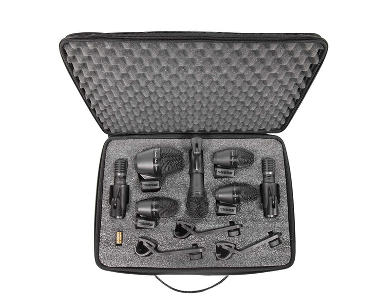 SHUPGADRUMKIT7 - Shure PGADRUMKIT7 PG Alta Drum Microphone Kit 7 PGA56 or PGA57 or PGA52 or PGA81 Image 1