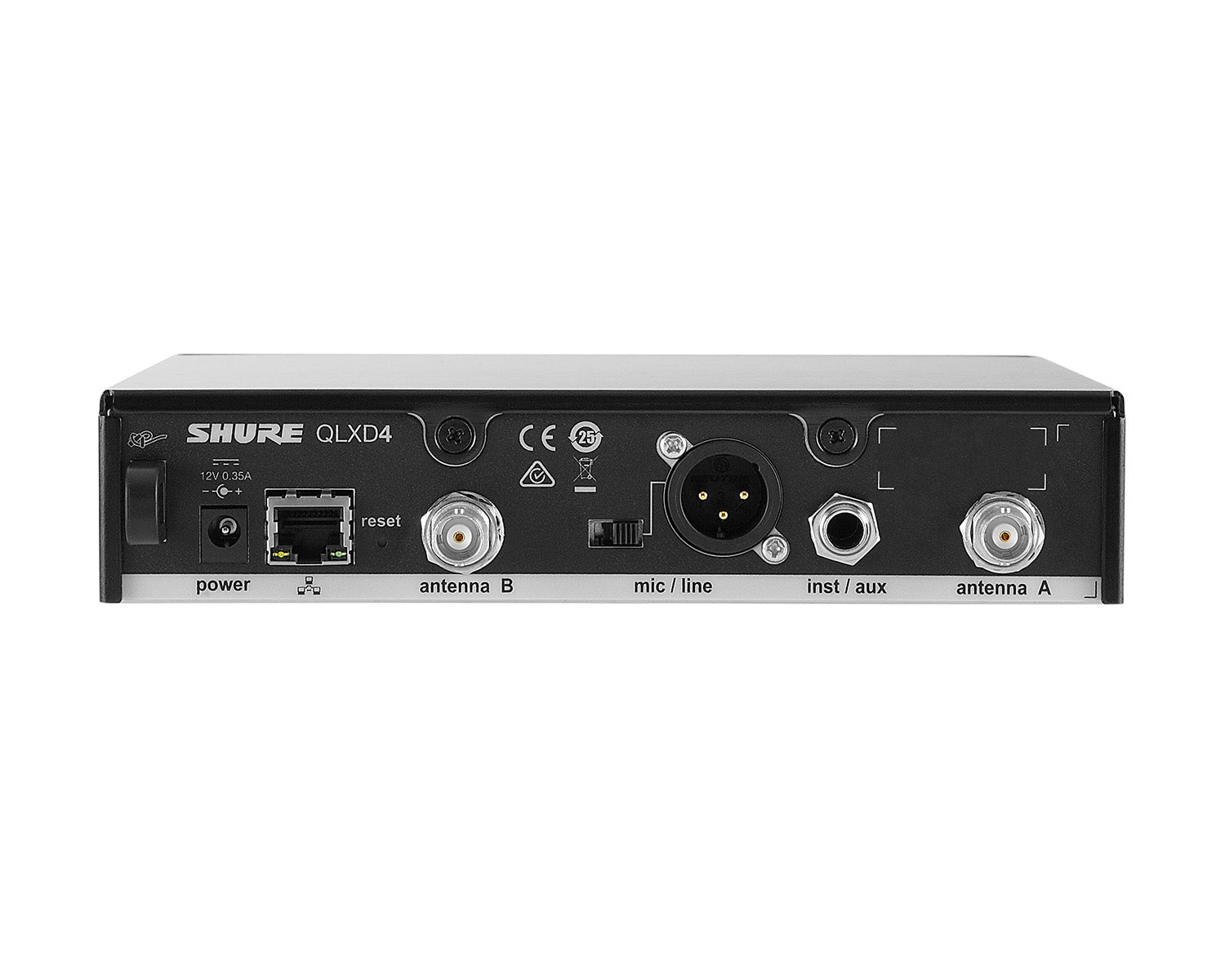 SHUQLXD4UKK51 - Shure QLXD4 Digital Wireless Half Rack Receiver K51 606 670 MHz Image 3