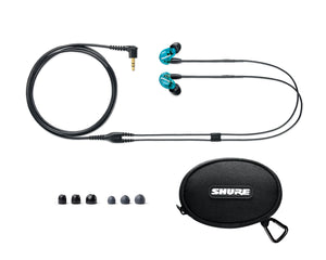 SHUSE215SPEEFS - Shure SE215 Pro Sound Isolating IEM Earphones Special Edition Blue Image 4