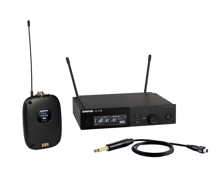 SHUSLXD14UKK59 - Shure SLXD14 Wireless Bodypack System SLXD1 or WA305 K59 Image 1