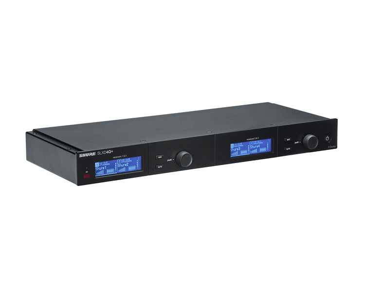 SHUSLXD4QDANUKK55 - Shure SLXD4QDAN and Quad Wireless Rack Receiver Dante 1U K55 606 694 MHz Image 2