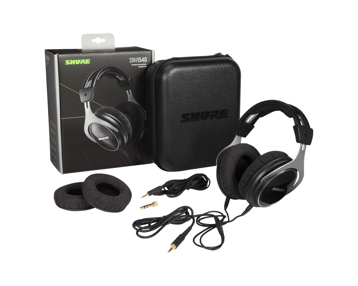 SHUSRH1540BK - Shure SRH1540 Premium Closed Back Stereo Headphones 3.5mm or 1 or 4inch Image 4