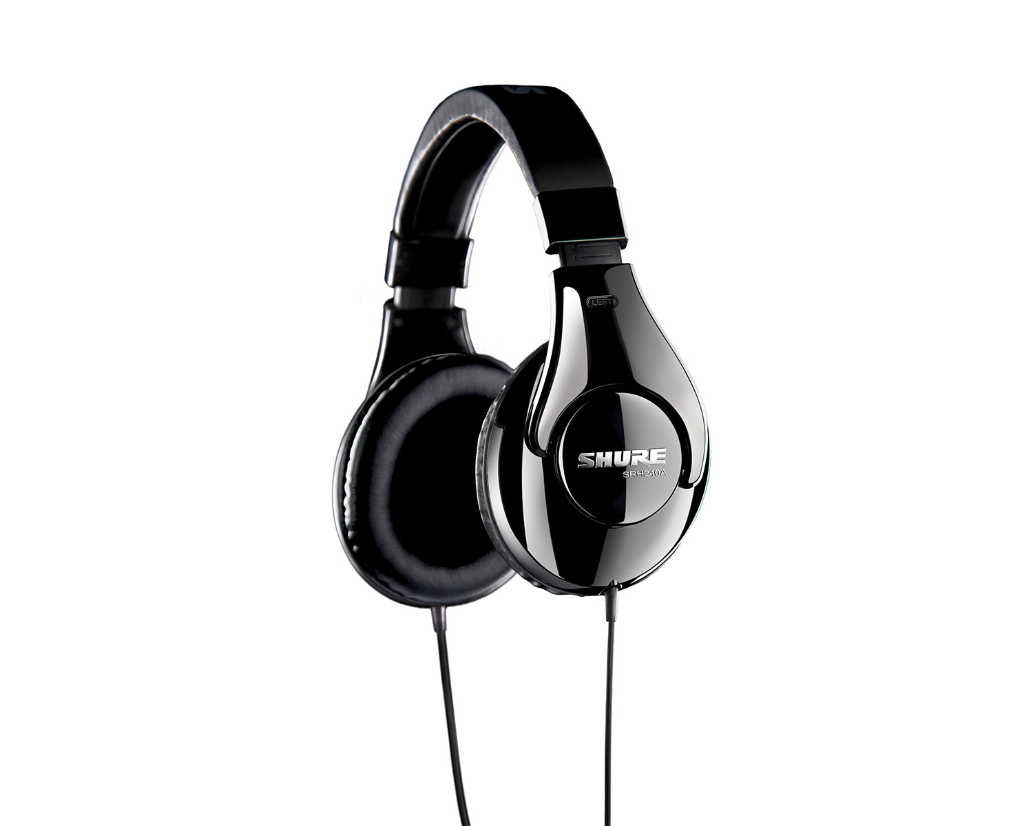SHUSRH240ABKEFS - Shure SRH240A Closed Back Stereo Headphones 3.5mm or 1 or 4inch Image 2