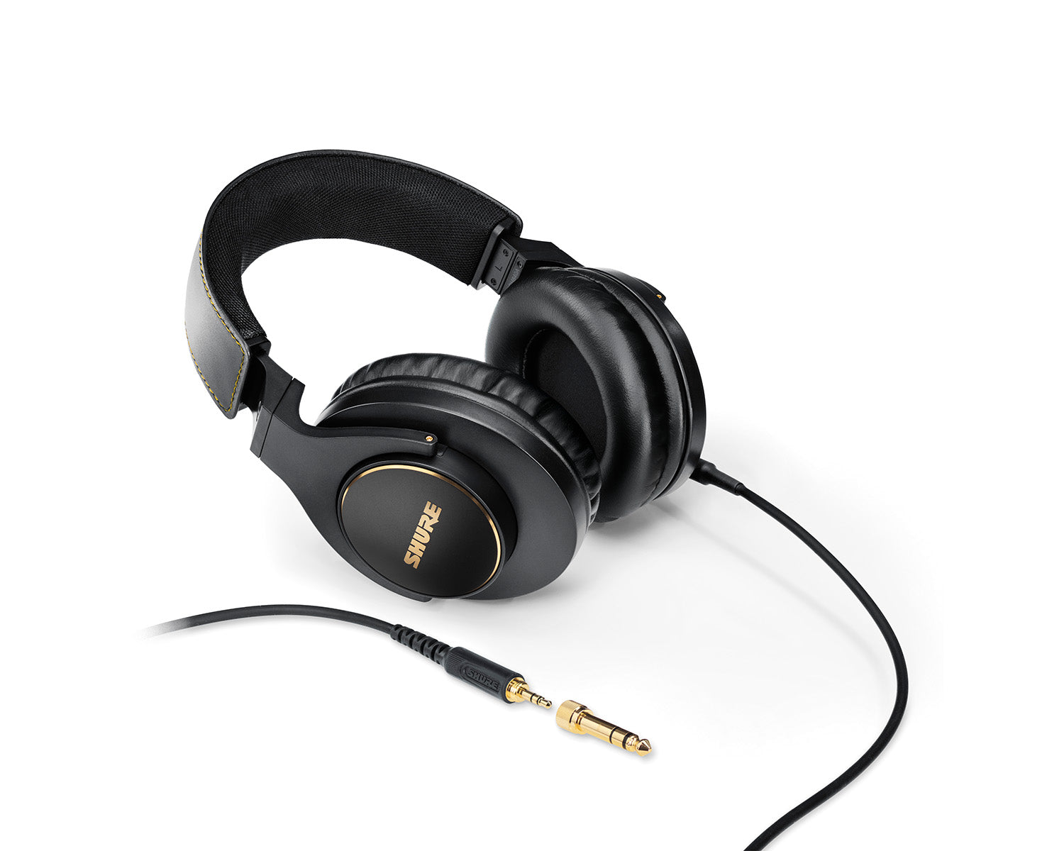SHUSRH840AEFS - Shure SRH840A Closed Back Stereo Studio Headphones 3.5mm or 1 or 4inch Image 3