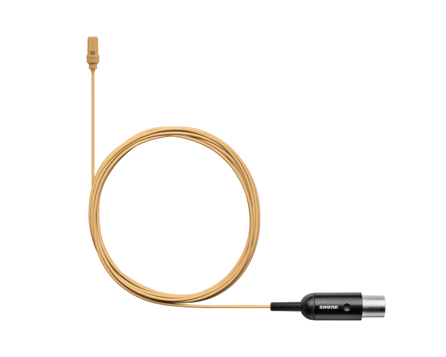 SHUUL4TCMTQGA - Shure UL4T or C MTQG UL4 Cardioid Lavalier Microphone MTQG Tan Image 1