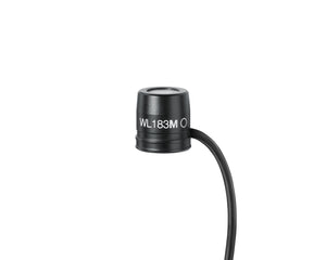 SHUWL183MBOLM3 - Shure WL183M Omnidirectional Condenser Lavalier Microphone LM3 Black Image 4